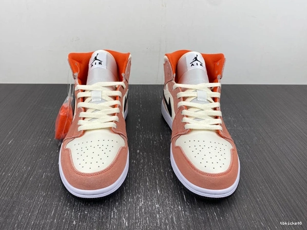 Cheap TBkick 1 SE Seasonal Jordan 3683 Suede Mid Orange DV1336- 1028